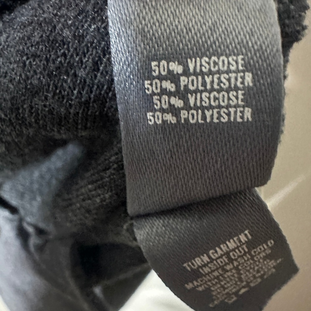 Aerie Oversized Sweatshirt Tunic Long Sleeve Pockets Charcoal Gray Womens XL - Picture 2 of 3